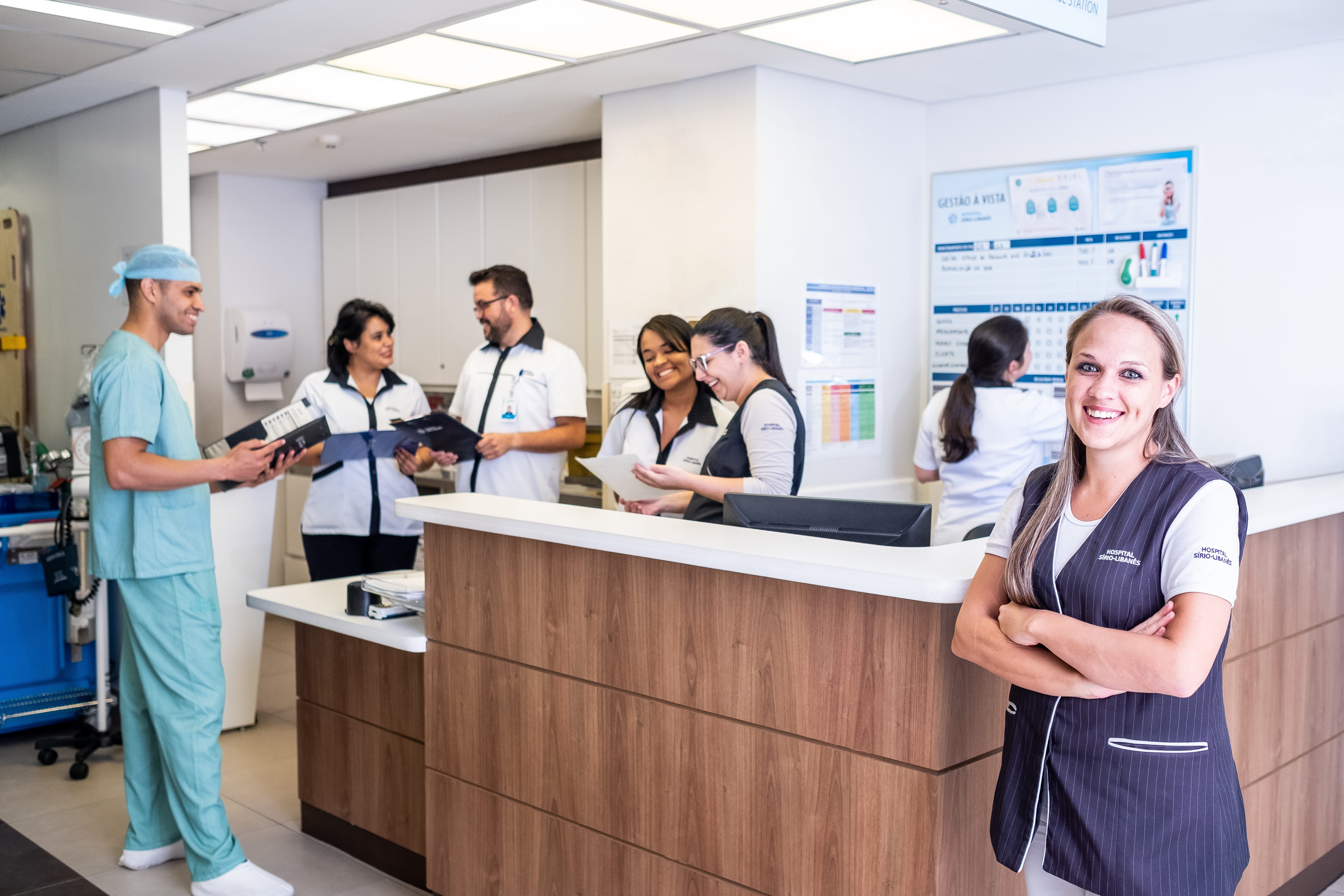 Imagem da vaga Auxiliar de Recepção - Hospital Sírio-Libanês